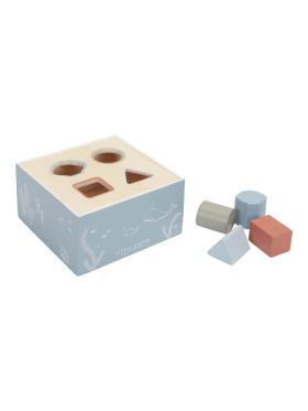 Jucărie lemn sortator forme Ocean Blue