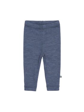 Leggings din lână merinos Denim Melange