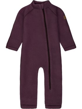 Overall cu fermoar, lână fleece Huckleberry