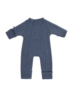 Overall lână merino Denim Melange