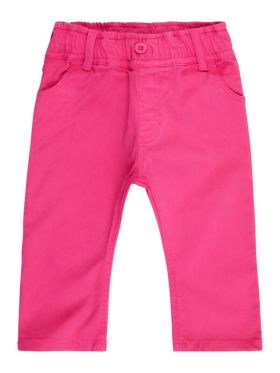Pantaloni bebe căptuşiţi din twill Kalani Pink
