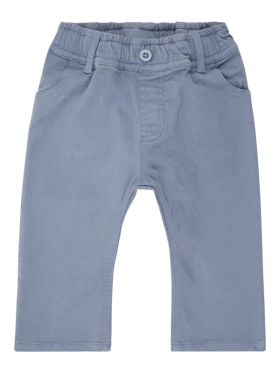 Pantaloni bebe căptuşiţi din twill Kalani Stone Blue