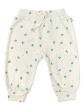 Pantaloni bebe Dotted Leaves