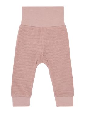 Pantaloni bebe Karli Waffle Woodrose