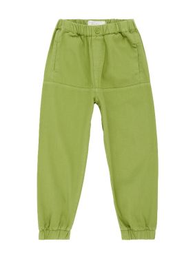 Pantaloni din twill subţire Bimisi Green