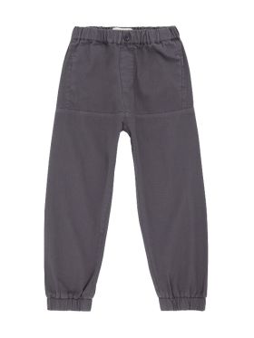 Pantaloni din twill subţire Bimisi Navy