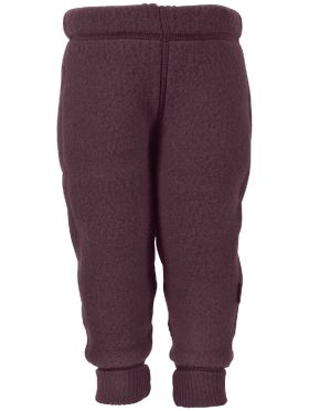 Pantaloni lână fleece Fudge