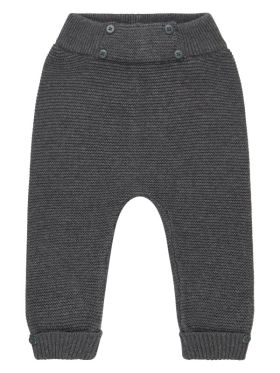 Pantaloni tricotaţi bebe Proust Dark Grey