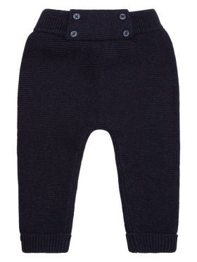 Pantaloni tricotaţi bebe Proust Navy