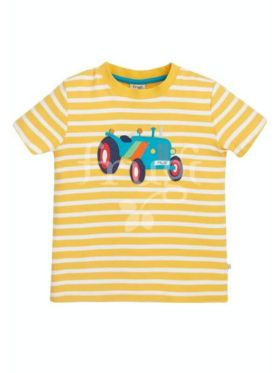 Tricou bumbac organic Sid Tractor dungi