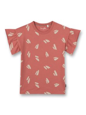 Tricou cu mâneci largi Bloomy Rose