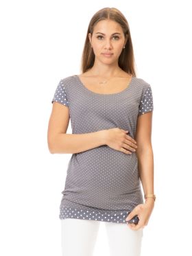 Tricou pentru sarcină şi alăptare Chania