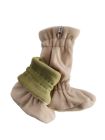 Botoşei Winter babywearing lână merinos Pea Green