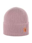 Căciulă din lână, mătase și bumbac Beanie Mauve