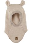 Cagulă lână fleece copii Teddy Bear Melange White