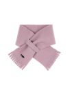 Fular copii lână fleece Mauve