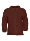 Jachetă copii lână fleece Madder Brown