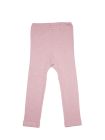 Leggings bumbac organic, lână şi mătase Uni Pink