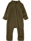 Overall cu fermoar, lână fleece Beech