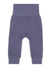 Pantaloni bebe Karli Waffle Blue Grey