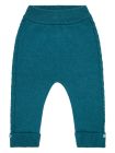Pantaloni tricotaţi bebeluşi Pablo Petrol Blue
