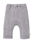 Pantaloni tricotați din bumbac și in Grey