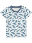 Tricou bebe Liko, imprimeu cu balene